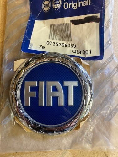 Rear badge emblem blue for - blue,