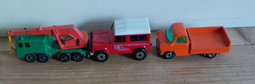 Job lot vintage matchbox - x3,