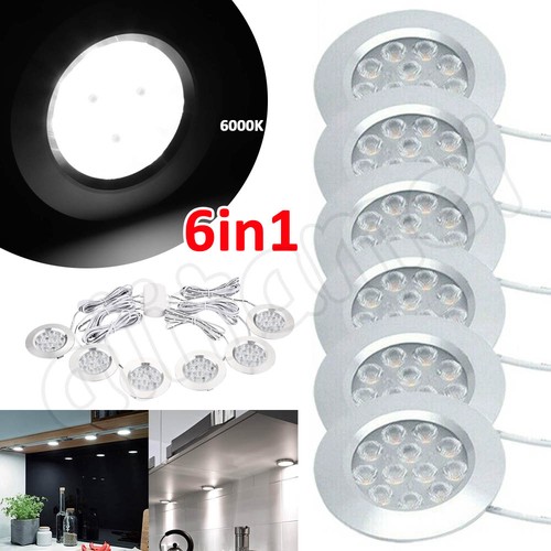 12v interior led spot - 6x,