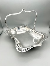 LATE 19TH / EARLY 20TH CENTURY SILVER PLATE BASKET, KAYSER ELLISON, c.1890-1910