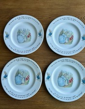4x Wedgwood Peter Rabbit