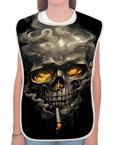 1pc skull linen adult - 1pc,