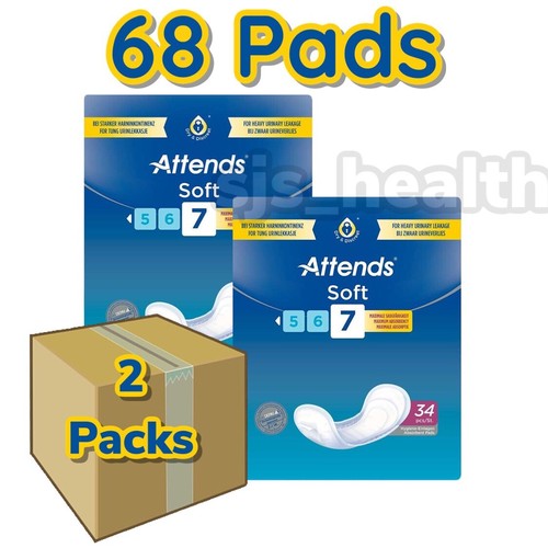 Attends soft pads - soft, 7