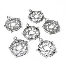 Metal alloy pentagram pentacle - metal,