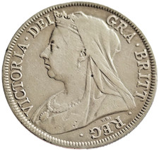 1897 QUEEN VICTORIA HALFCROWN