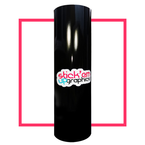 Inch gloss black vinyl - black,