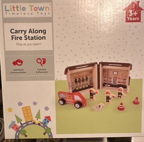 Little town carry - along, fire