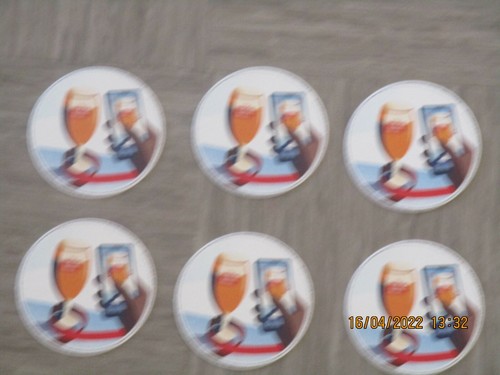 Stella artois beer mats - artois,