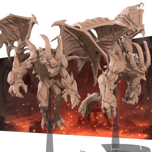 Winged gargoyle minions - gargoyle,