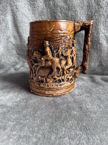 Vintage arthur wood relief - wood,