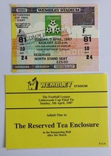 Unused Ticket - 1987