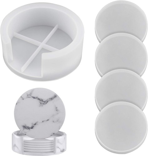 Pack coaster resin - 5, set