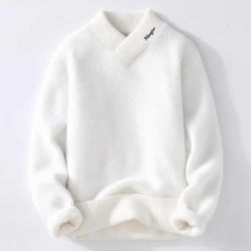 Men neck wool - neck, sweater