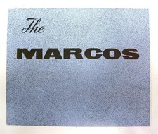 MARCOS GT Sports Car Sales Brochure FORD 105E engine