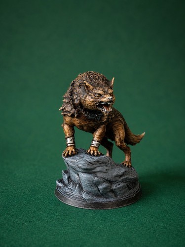 Dire wolf alpha - dire, chieftain