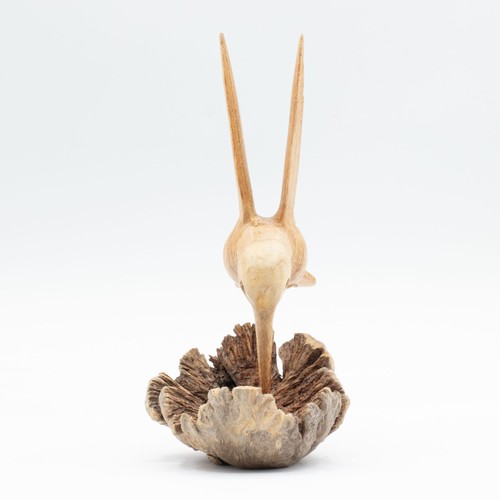 Handmade parasite wood art - wood,