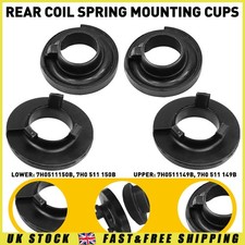 4X REAR LOWER+UPPER RUBBER