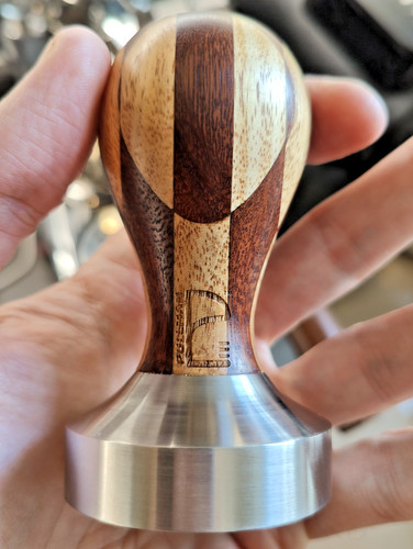 Pullman coffee tamper - coffee, with