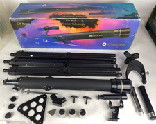 Simmons 6340 Astronomical Refractor Telescope 525 Power / 60mm in Box. + Manual
