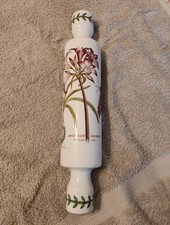 Portmeirion Rolling Pin Amaryllis Reginae Mexican Lily
