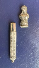 A Silver Antique  Needle Case in the shape of a Lady.