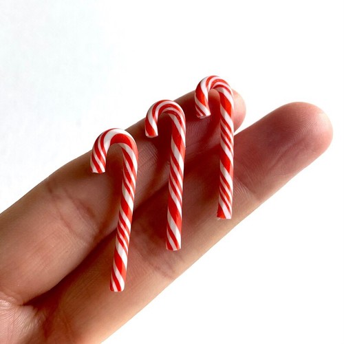 Miniature candy cane christmas - candy,