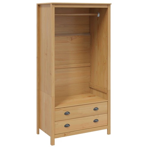 Vidaxl wardrobe hill honey - wardrobe,