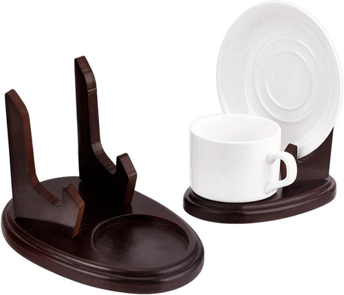 Wooden tea cup and - cup,