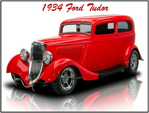 1934 ford tudor - tudor, new