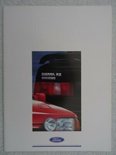 Ford RS Rallye Sport Brochure 1988: SIERRA SAPPHIRE RS COSWORTH /ESCORT RS TURBO
