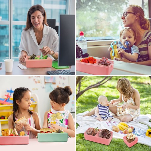 Compartments lunch box - box, food