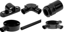 20MM Black PVC Conduit Bends