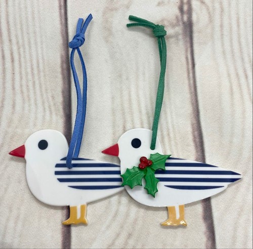 Seagull resin christmas - seagull,