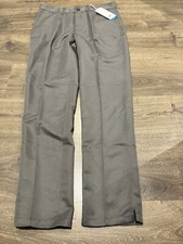 Slazenger Men’s Logo Grey / Charcoal Golf Trousers Size 32W 31R BNWT RRP £39.99