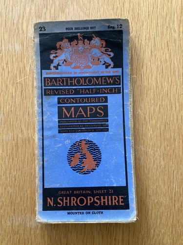 Bartholomew cloth map - bartholomew’s,