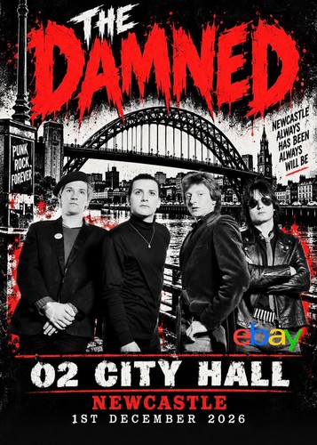 The damned newcastle tour - damned,