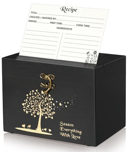 Cypherx wood recipe card - cypherx,
