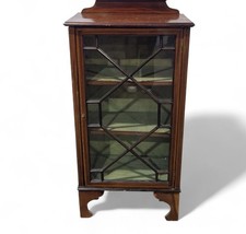 Antique mahogany display