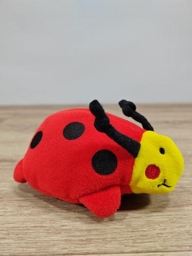 Adams ladybird red plush soft - red,