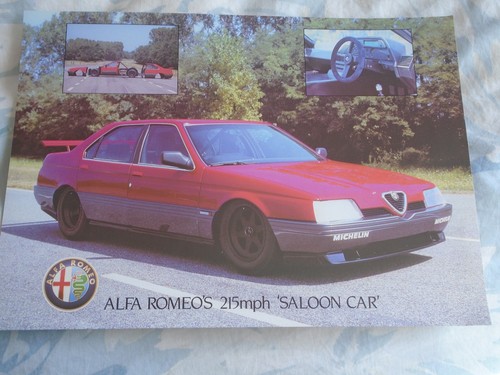 Alfa romeo 164 procar brochure - procar,