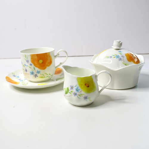 Mikasa poppy love bone - bone, china