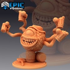 Beer Holding Eye Terror 3D