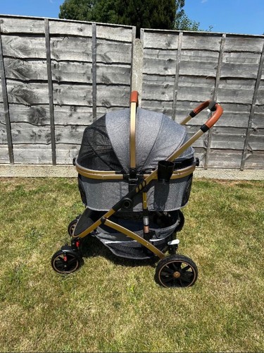 Grey foldable pet - foldable,