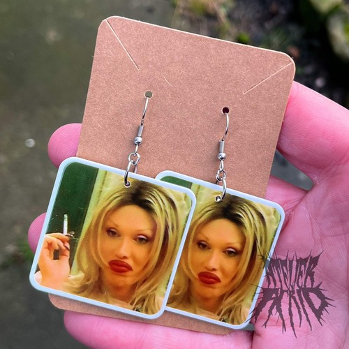 The pete burns earrings - the,