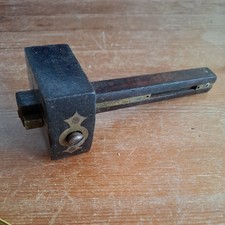 Vintage t g graves Wood & Brass Mortice Marking Gauge Scribe Carpenter Old Tool