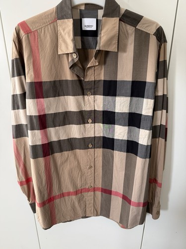Burberry men beige check - burberry,