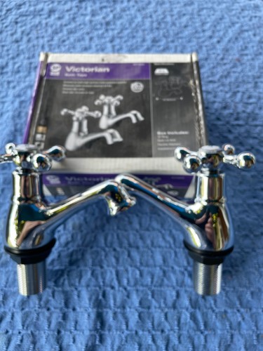 Set victorian bath taps - of,