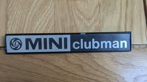 Vintage original mini clubman - original,