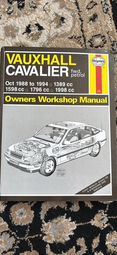 Haynes manual vauxhall - haynes,