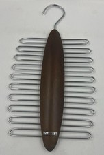 Wooden Tie Rack Storage 20